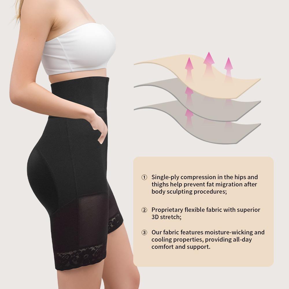 High-Waist Tummy Shorts Shaper