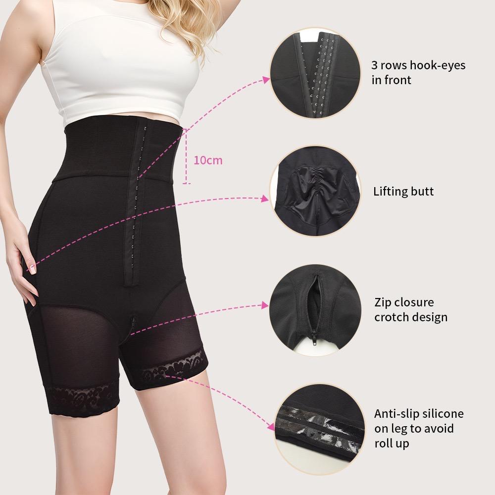 High-Waist Tummy Shorts Shaper